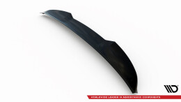Heck Spoiler Aufsatz Abrisskante 3D für Audi A3 / A3 S-Line / S3 / RS3 Sedan 8Y +FL schwarz Hochglanz
