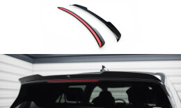 Heck Spoiler Aufsatz Abrisskante passend für VW ID.3 Mk1 schwarz Hochglanz