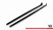 Seitenschweller Ansatz Cup Leisten V.3 passend für CSL Look BMW 1er M-Paket / M140i F20 Facelift schwarz Hochglanz