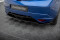 Mittlerer Cup Diffusor Heck Ansatz DTM Look passend für Renault Megane RS Mk3 schwarz Hochglanz