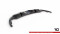 Mittlerer Cup Diffusor Heck Ansatz DTM Look passend für Renault Megane RS Mk3 schwarz Hochglanz
