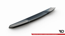 Oberer Heck Spoiler Aufsatz Abrisskante 3D für Audi RSQ8 Mk1 schwarz Hochglanz