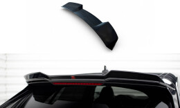 Oberer Heck Spoiler Aufsatz Abrisskante 3D passend für Audi RSQ8 Mk1 schwarz Hochglanz