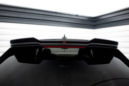 Oberer Heck Spoiler Aufsatz Abrisskante 3D passend für Audi RSQ8 Mk1 schwarz Hochglanz
