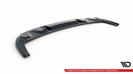 Mittlerer Cup Diffusor Heck Ansatz passend für Audi RS3 Sportback 8Y schwarz Hochglanz