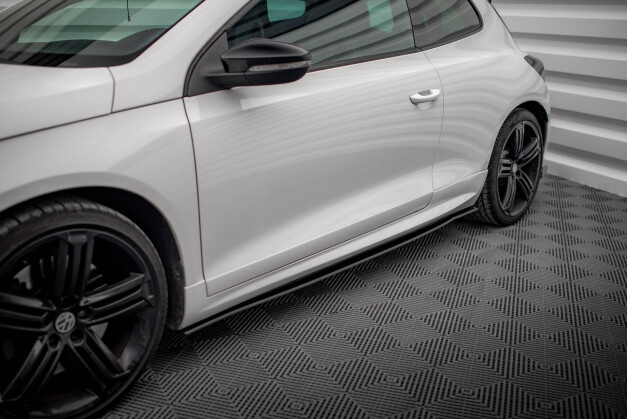 Street Pro Seitenschweller Ansatz Cup Leisten für VW Scirocco R Mk3