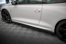 Street Pro Seitenschweller Ansatz Cup Leisten für VW Scirocco R Mk3