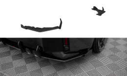 Street Pro Heck Ansatz Flaps Diffusor V.1 +Flaps für BMW M2 G87 schwarz Hochglanz