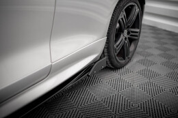 Seitenschweller Ansatz Cup Leisten V.2 + Flaps für Volkswagen Scirocco R Mk3