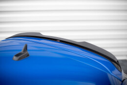 Heck Spoiler Aufsatz Abrisskante passend für Skoda Superb Sportline Combi Mk3 / Mk3 Facelift schwarz Hochglanz