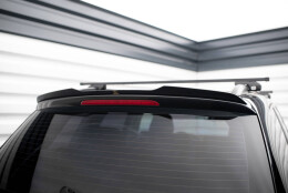 Heck Spoiler Aufsatz Abrisskante passend für VW Touareg Mk2 schwarz Hochglanz