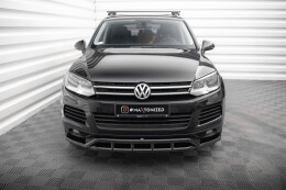 Cup Spoilerlippe Front Ansatz für Volkswagen Touareg...