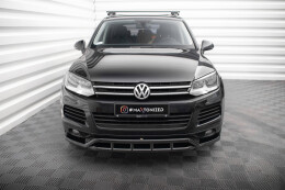 Cup Spoilerlippe Front Ansatz für VW Touareg Mk2...