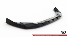 Cup Spoilerlippe Front Ansatz V.1 für BMW X3 M F97 FL schwarz Hochglanz