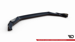 Cup Spoilerlippe Front Ansatz V.2 für BMW X3 M F97 FL schwarz Hochglanz