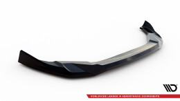 Cup Spoilerlippe Front Ansatz V.2 passend für BMW X3 M F97 Facelift schwarz Hochglanz