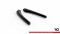 Heck Ansatz Flaps Diffusor V.1 passend für BMW X3 M F97 / F97 Facelift schwarz Hochglanz