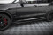 Seitenschweller Ansatz Cup Leisten für BMW X3 M F97 Facelift schwarz Hochglanz