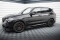 Seitenschweller Ansatz Cup Leisten passend für BMW X3 M F97 / F97 Facelift schwarz Hochglanz