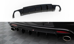 Street+ Heck Ansatz Diffusor V.2 passend für VW Scirocco R Mk3 schwarz Hochglanz