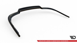 Mittlerer Cup Diffusor Heck Ansatz DTM Look passend für BMW 7 F01 schwarz Hochglanz