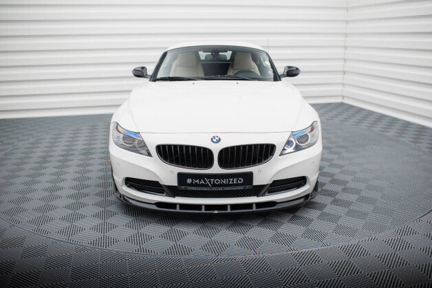 Cup Spoilerlippe Front Ansatz V.1 passend für BMW Z4 E89 schwarz Hochglanz