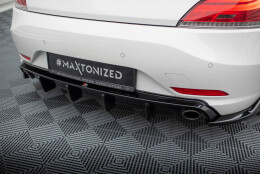 Heck Ansatz Diffusor passend für BMW Z4 E89 schwarz Hochglanz