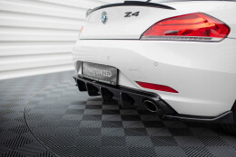 Heck Ansatz Diffusor passend für BMW Z4 E89 schwarz Hochglanz