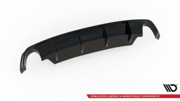 Heck Ansatz Diffusor passend für BMW Z4 E89 schwarz Hochglanz