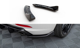 Heck Ansatz Flaps Diffusor passend für BMW Z4 E89 schwarz Hochglanz
