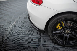 Heck Ansatz Flaps Diffusor passend für BMW Z4 E89 schwarz Hochglanz