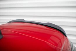 Heck Spoiler Aufsatz Abrisskante passend für Peugeot 308 SW Mk3 schwarz Hochglanz