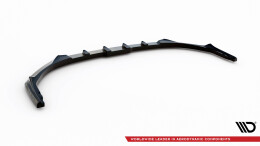 Cup Spoilerlippe Front Ansatz V.2 passend für Peugeot 308 Mk3 schwarz Hochglanz