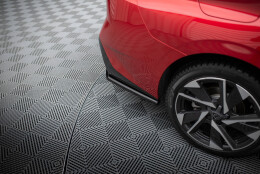 Heckansatz Peugeot 308 Mk3 schwarz Hochglanz