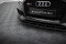 Street Pro Cup Spoilerlippe Front Ansatz für Audi RS3 Limousine 8V Facelift SCHWARZ
