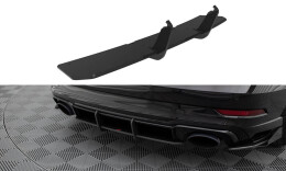 Street Pro Heckschürze Heck Ansatz Diffusor passend für Audi RS3 Limousine 8V Facelift SCHWARZ