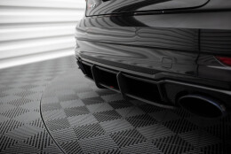 Street Pro Heckschürze Heck Ansatz Diffusor passend für Audi RS3 Limousine 8V Facelift SCHWARZ