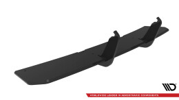 Street Pro Heckschürze Heck Ansatz Diffusor passend für Audi RS3 Limousine 8V Facelift SCHWARZ