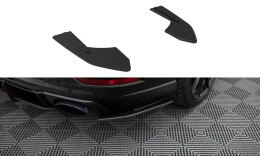 Street Pro Heck Ansatz Flaps Diffusor für Audi RS3 Limousine 8V Facelift schwarz