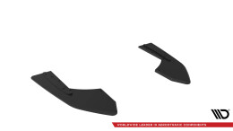 Street Pro Heck Ansatz Flaps Diffusor passend für Audi RS3 Limousine 8V Facelift SCHWARZ