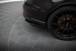 Street Pro Heck Ansatz Flaps Diffusor passend für Audi RS3 Limousine 8V Facelift SCHWARZ+ HOCHGLANZ FLAPS
