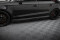 Street Pro Seitenschweller Ansatz Cup Leisten passend für Audi RS3 Limousine 8V Facelift SCHWARZ