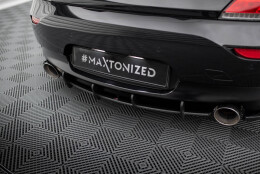 Street Pro Heckschürze Heck Ansatz Diffusor passend für BMW Z4 M-Paket E89 Facelift schwarz-rot