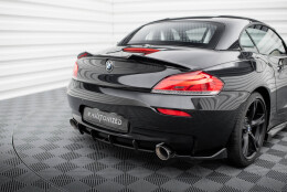 Street Pro Heckschürze Heck Ansatz Diffusor passend für BMW Z4 M-Paket E89 Facelift schwarz-rot