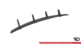 Street Pro Heckschürze Heck Ansatz Diffusor passend für BMW Z4 M-Paket E89 Facelift schwarz-rot