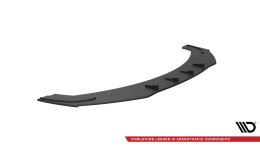 Street Pro Cup Spoilerlippe Front Ansatz passend für Audi A7 RS7 Look C7 rot