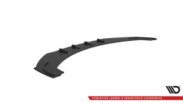 Street Pro Cup Spoilerlippe Front Ansatz passend für Audi A7 RS7 Look C7 rot