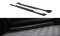 Street Pro Seitenschweller Ansatz Cup Leisten +Flaps für Audi A7 S-Line C7 ROT+ HOCHGLANZ FLAPS