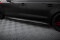 Street Pro Seitenschweller Ansatz Cup Leisten +Flaps für Audi A7 S-Line C7 ROT+ HOCHGLANZ FLAPS