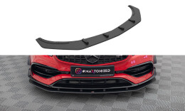 Street Pro Cup Spoilerlippe Front Ansatz passend für Mercedes-Benz A 45 AMG Aero W176 Facelift rot